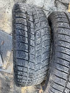 Prodám zimní pneu 195/60 R15 na alu kolech  Fiat