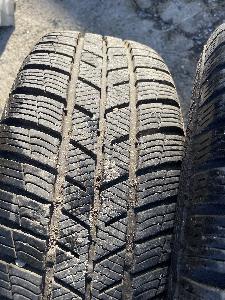 Prodám zimní pneu 195/60 R15 na alu kolech  Fiat