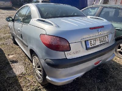 Prodám Peugeot 206 cc Cabrio1,6i 80kW